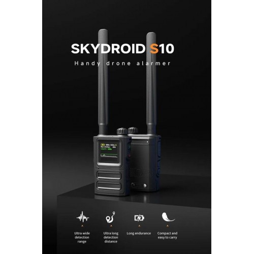 Детектор-обнаружитель дронов SKYDROID S-10 / «СОКОЛ 10» в Подольске портативный всенаправленный