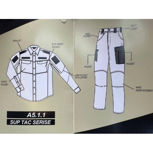 Костюм тактический А5.1.1 «Офицер» (брюки + рубашка) в Подольске