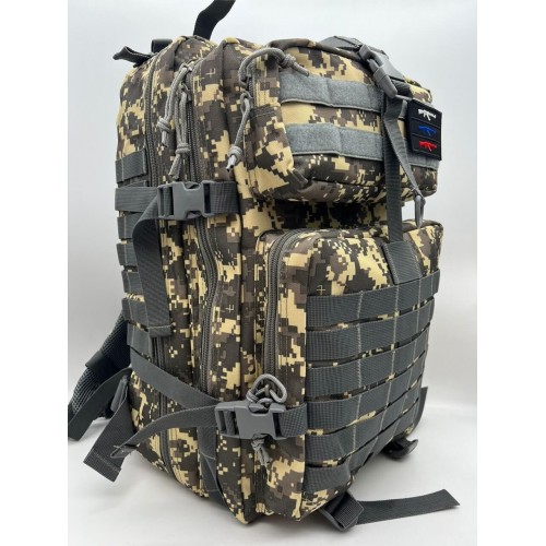 Рюкзак тактический 45 л пиксель/серый в Подольске