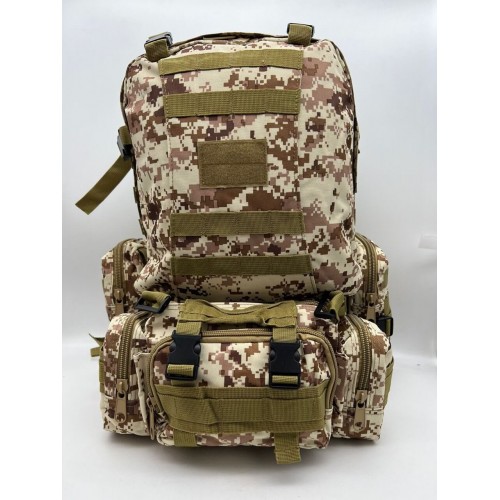 Рюкзак тактический 55 л песок/пиксель в Подольске