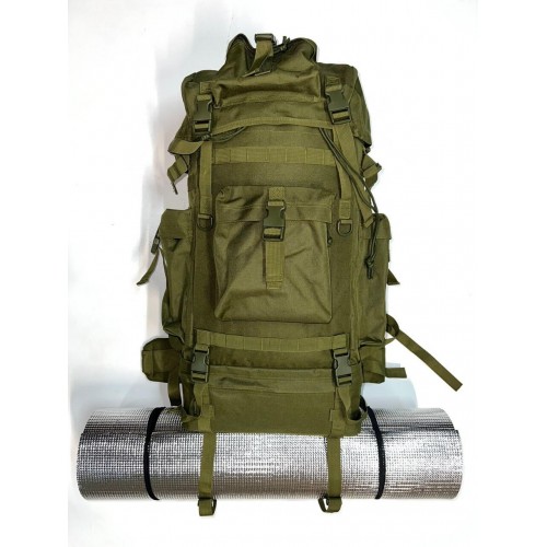 Рюкзак тактический 75 литров цвет хаки в Подольске