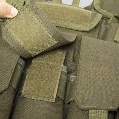 Тактический разгрузочный жилет «5 / пять карманов» с подсумками Tactical Molle Plate Carrier для съемных бронепластин в Подольске