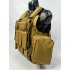Тактический разгрузочный жилет «5 / пять карманов» с подсумками Tactical Molle Plate Carrier для съемных бронепластин в Подольске